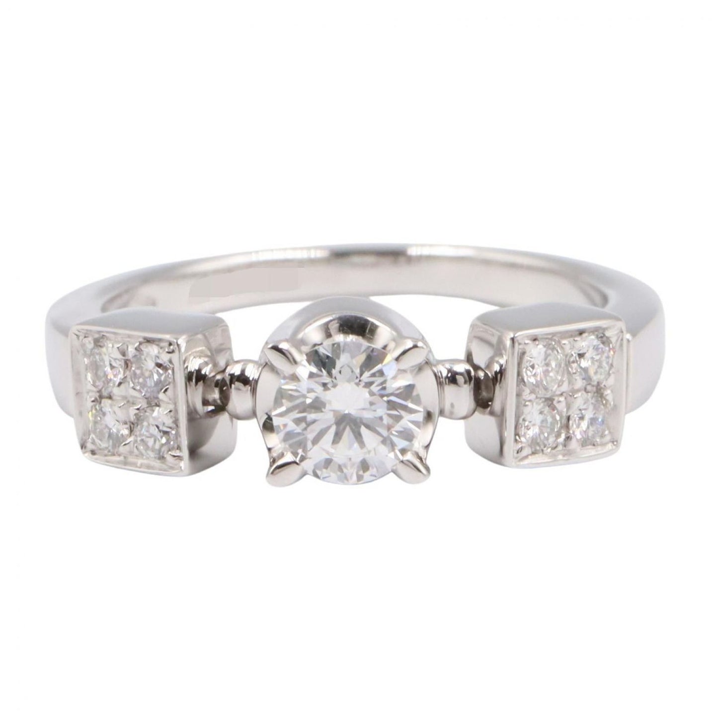 Bvlgari Ring Lucia Diamond 18k White Gold — view 2