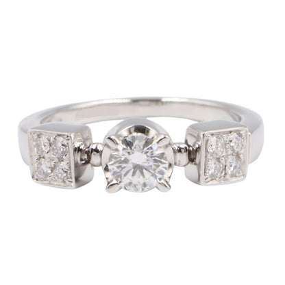 Bvlgari Ring Lucia Diamond 18k White Gold — view 2