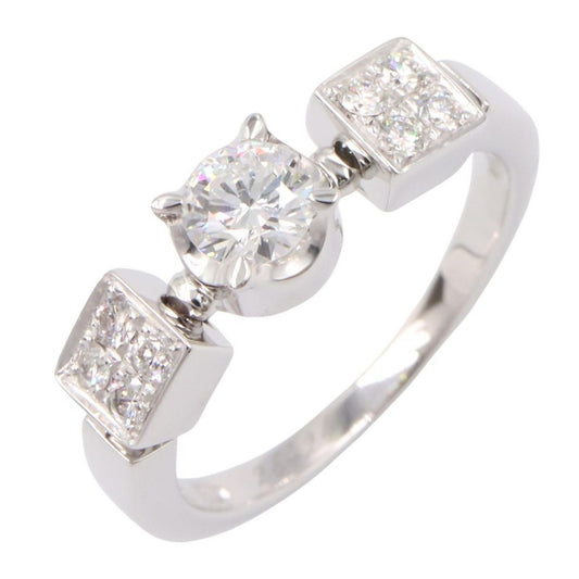 Bvlgari Ring Lucia Diamond 18k White Gold