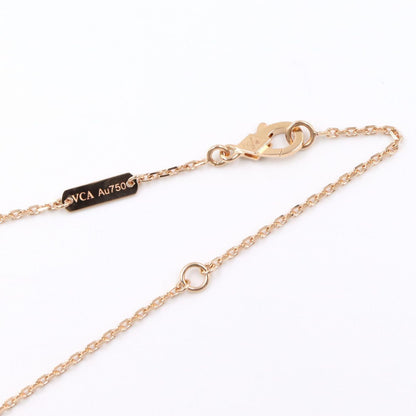 Van Cleef & Arpels Necklace Vintage Alhambra 37 41.5 cm 18k Pink Gold Diamond — view 3
