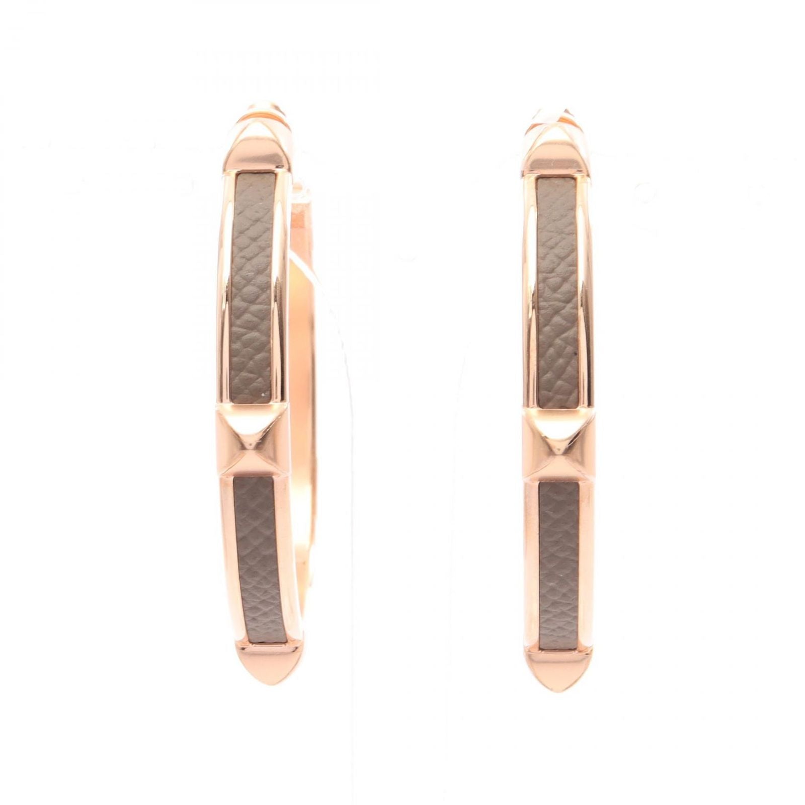 Hermes Earrings Athena GM Stainless Steel — view 2