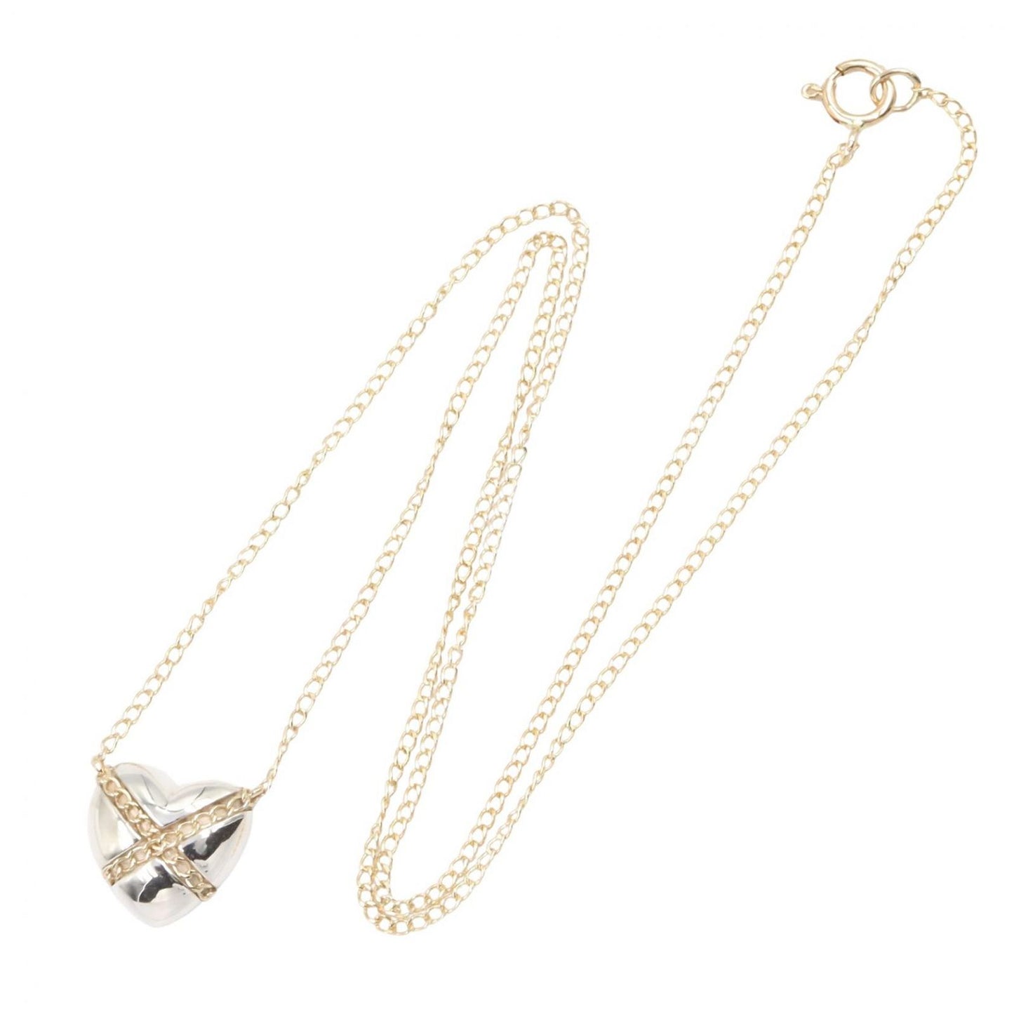 Tiffany & Co Necklace Cross Heart 36.5 cm 925 Sterling Silver — view 2