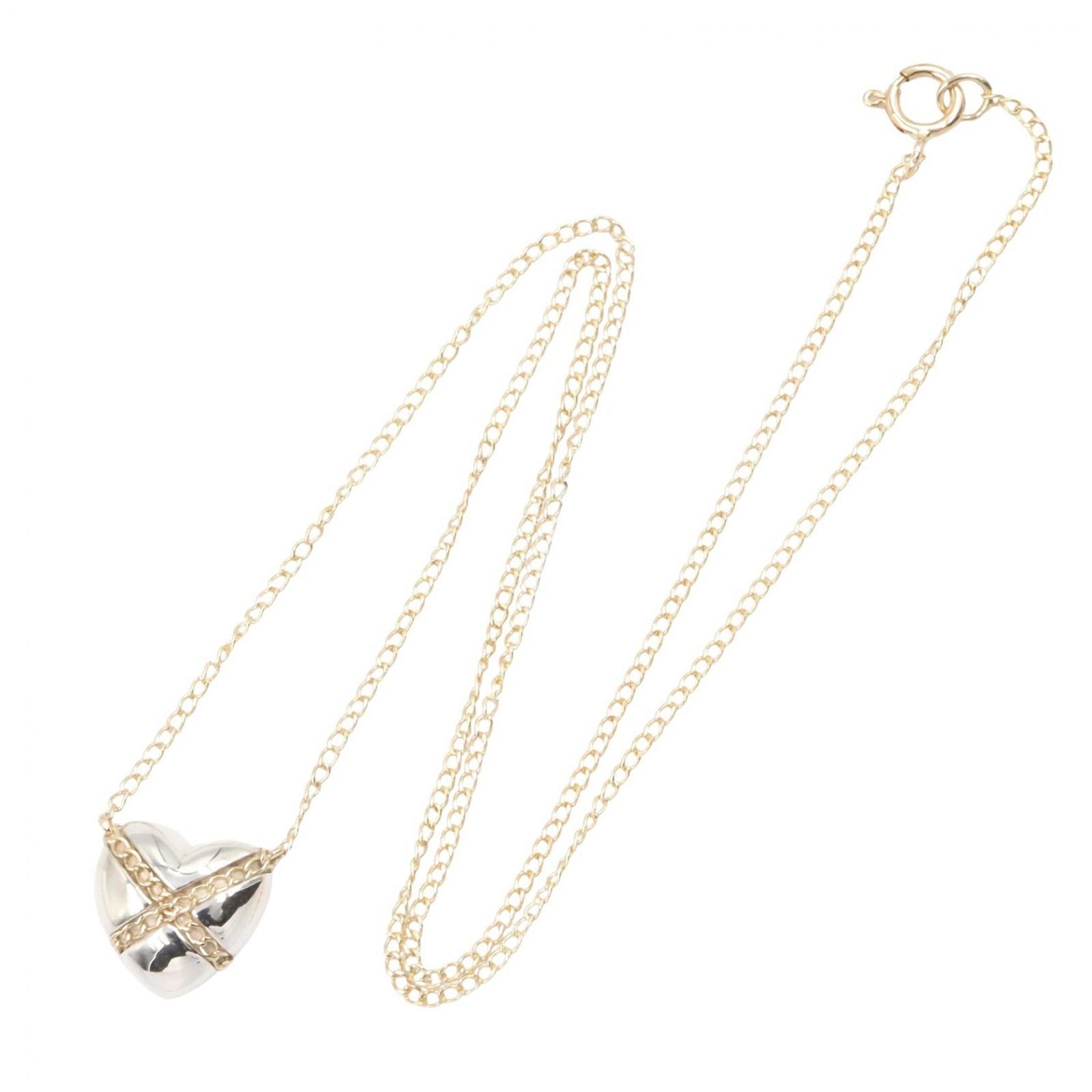 Tiffany & Co Necklace Cross Heart 36.5 cm 925 Sterling Silver — view 2
