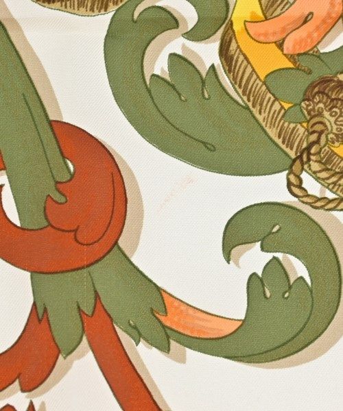 Hermes Bandana Scarf Khaki — view 6