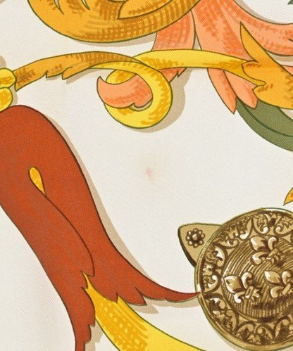 Hermes Bandana Scarf Khaki — view 9