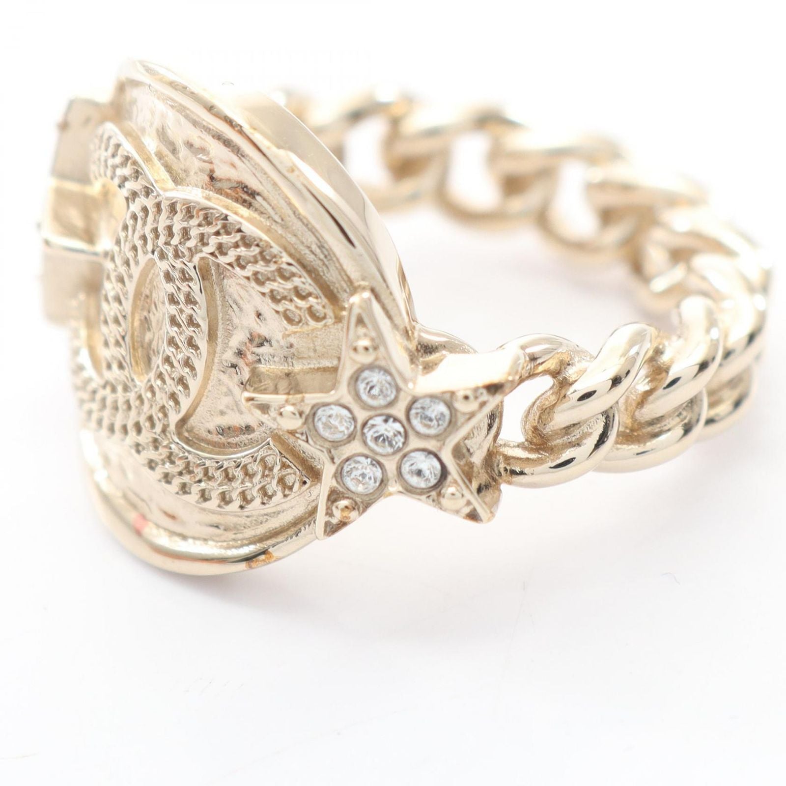 Chanel Ring CC Logo Star — view 6