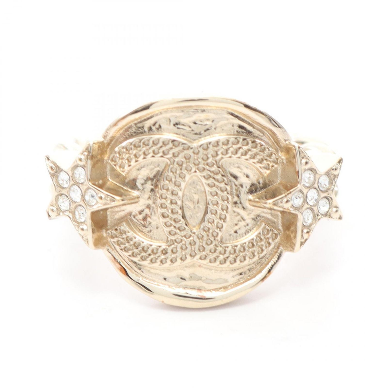 Chanel Ring CC Logo Star