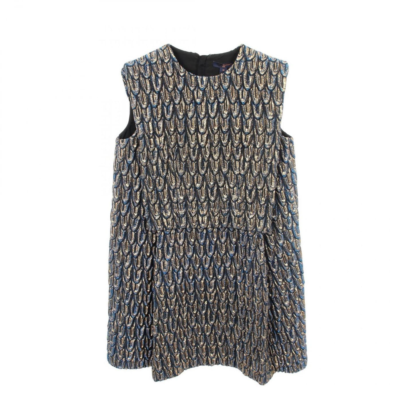 Louis Vuitton Dress Sleeveless Wool
