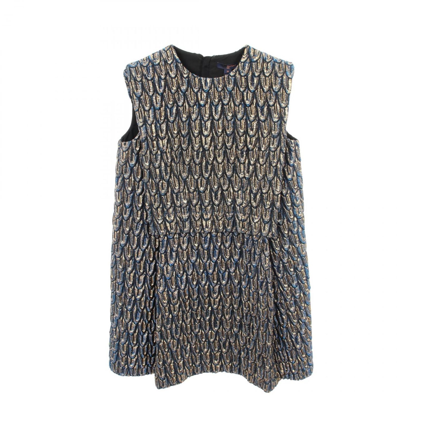 Louis Vuitton Dress Sleeveless Wool