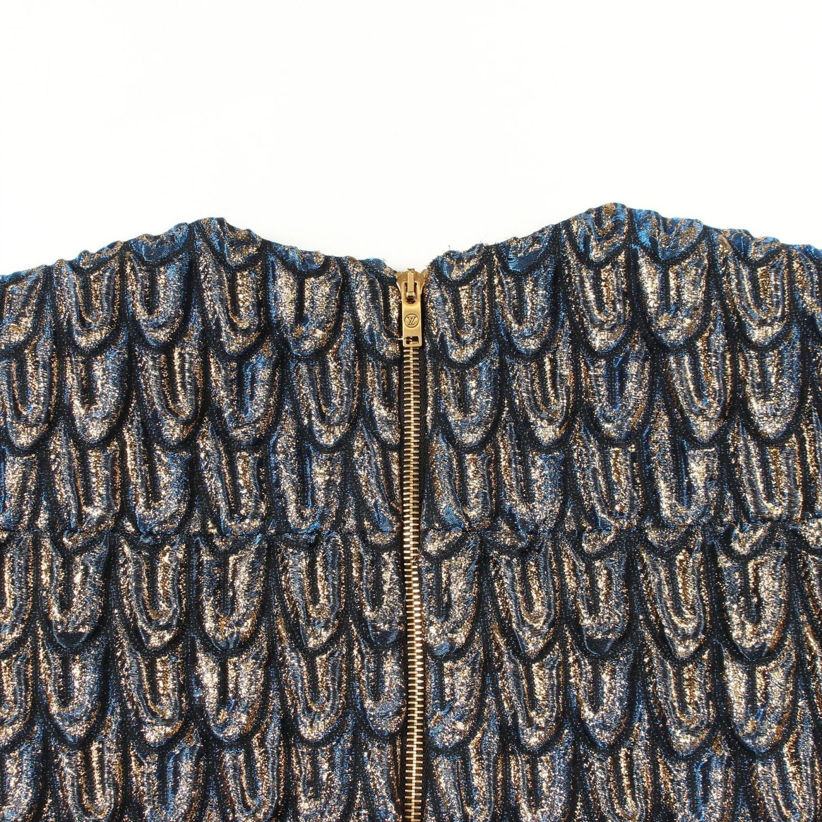 Louis Vuitton Dress Sleeveless Wool — view 5