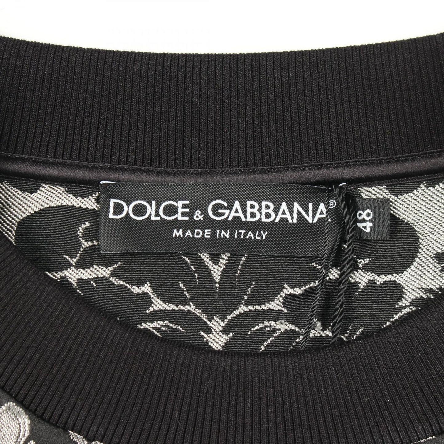 Dolce & Gabbana Sweatshirt Jacquard All Over Pattern — view 3