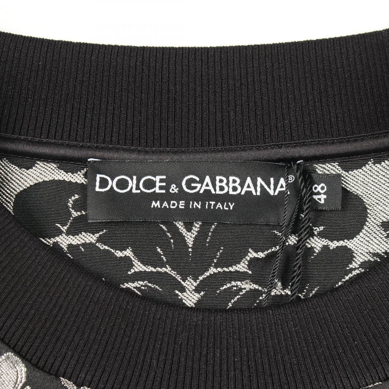 Dolce & Gabbana Sweatshirt Jacquard All Over Pattern — view 3