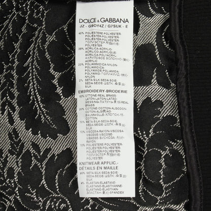 Dolce & Gabbana Sweatshirt Jacquard All Over Pattern — view 4
