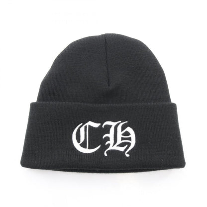 Chrome Hearts Knit Cap CH Logo Embroidery Cap Hat
