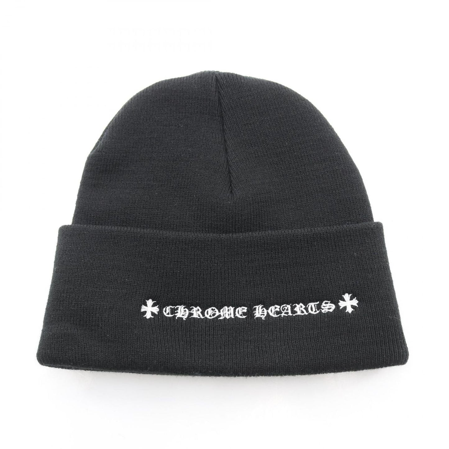 Chrome Hearts Knit Cap CH Logo Embroidery Cap Hat — view 2