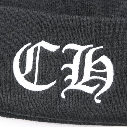 Chrome Hearts Knit Cap CH Logo Embroidery Cap Hat — view 9