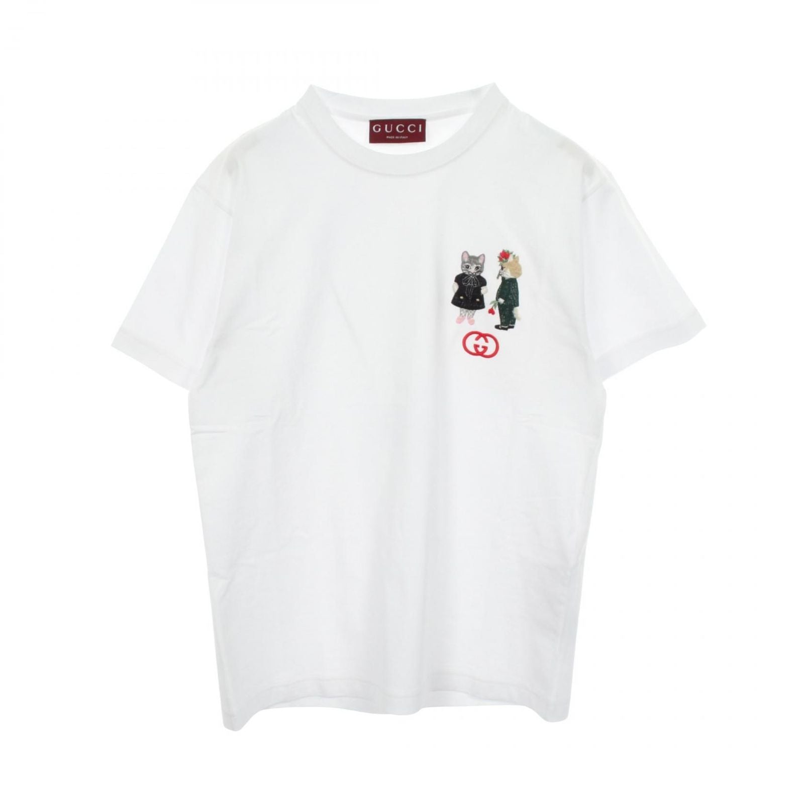 Gucci Short Sleeve T-Shirt Yuko Higuchi Cotton