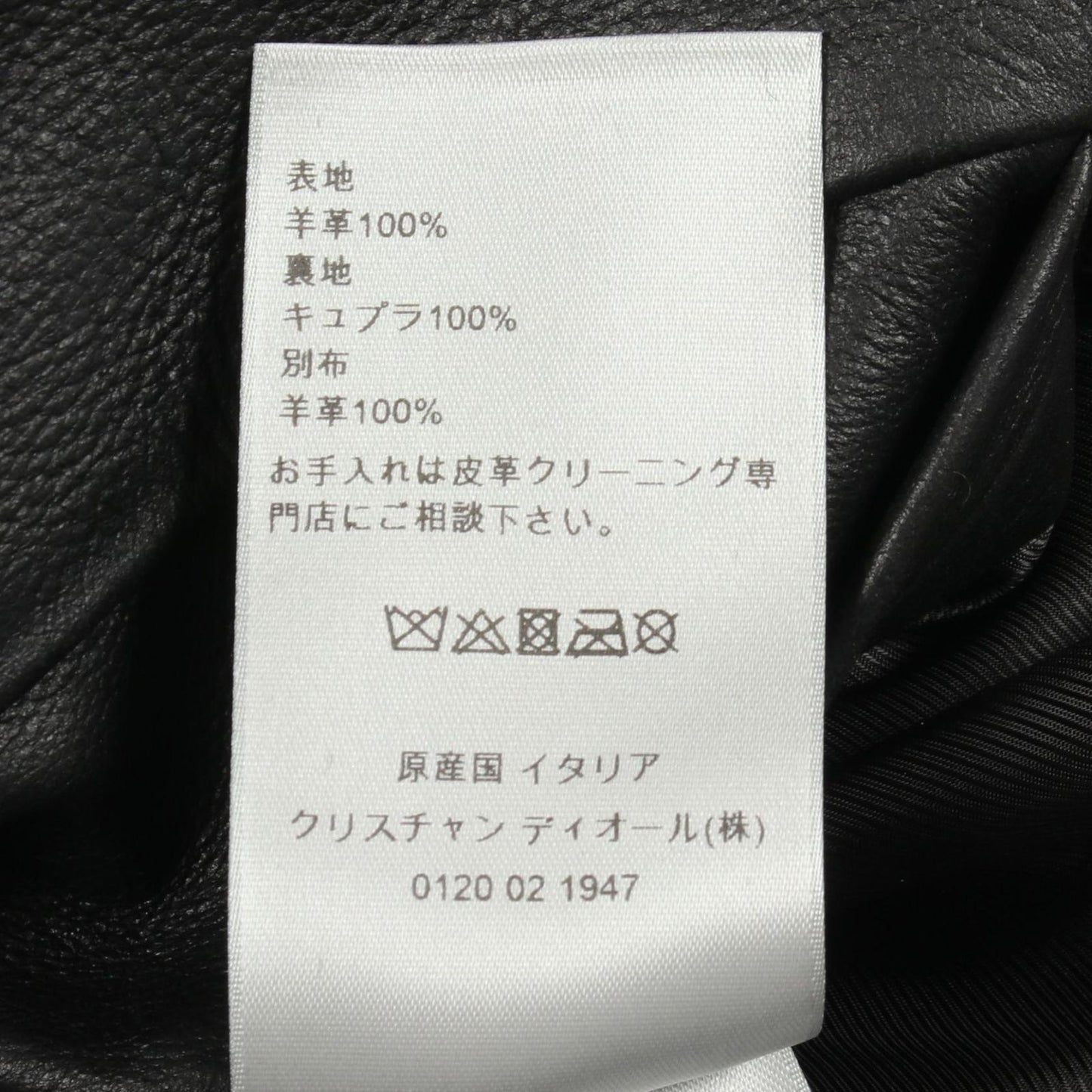 Dior Homme Shearling Jacket Lambskin — view 4
