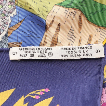 Hermes Scarf Carre 90 Costumes Civils Actuels Silk — view 3