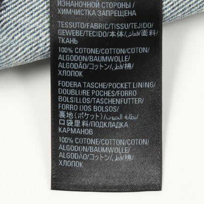 Balenciaga Denim Pants Vintage Wash Blue Gray Cotton — view 4