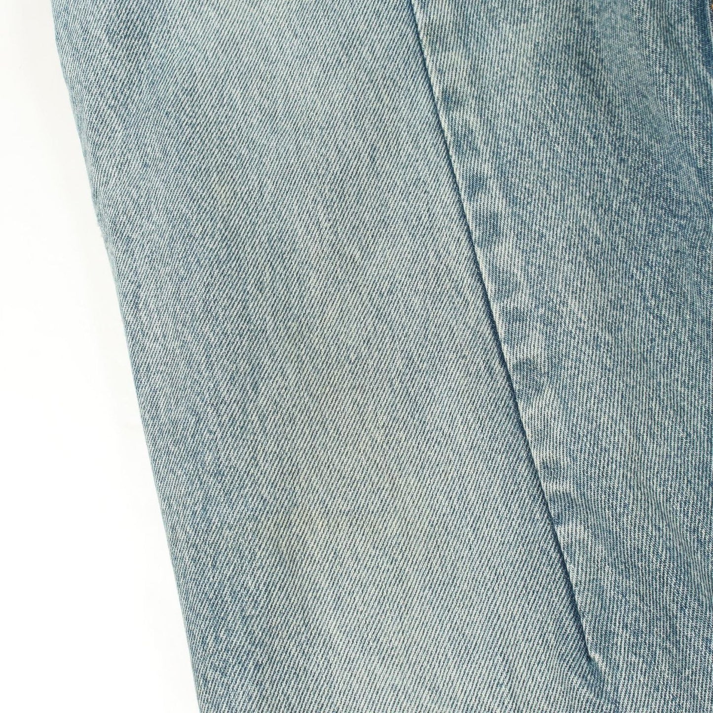 Balenciaga Denim Pants Vintage Wash Blue Gray Cotton — view 8