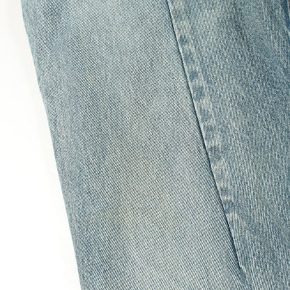 Balenciaga Denim Pants Vintage Wash Blue Gray Cotton — view 8