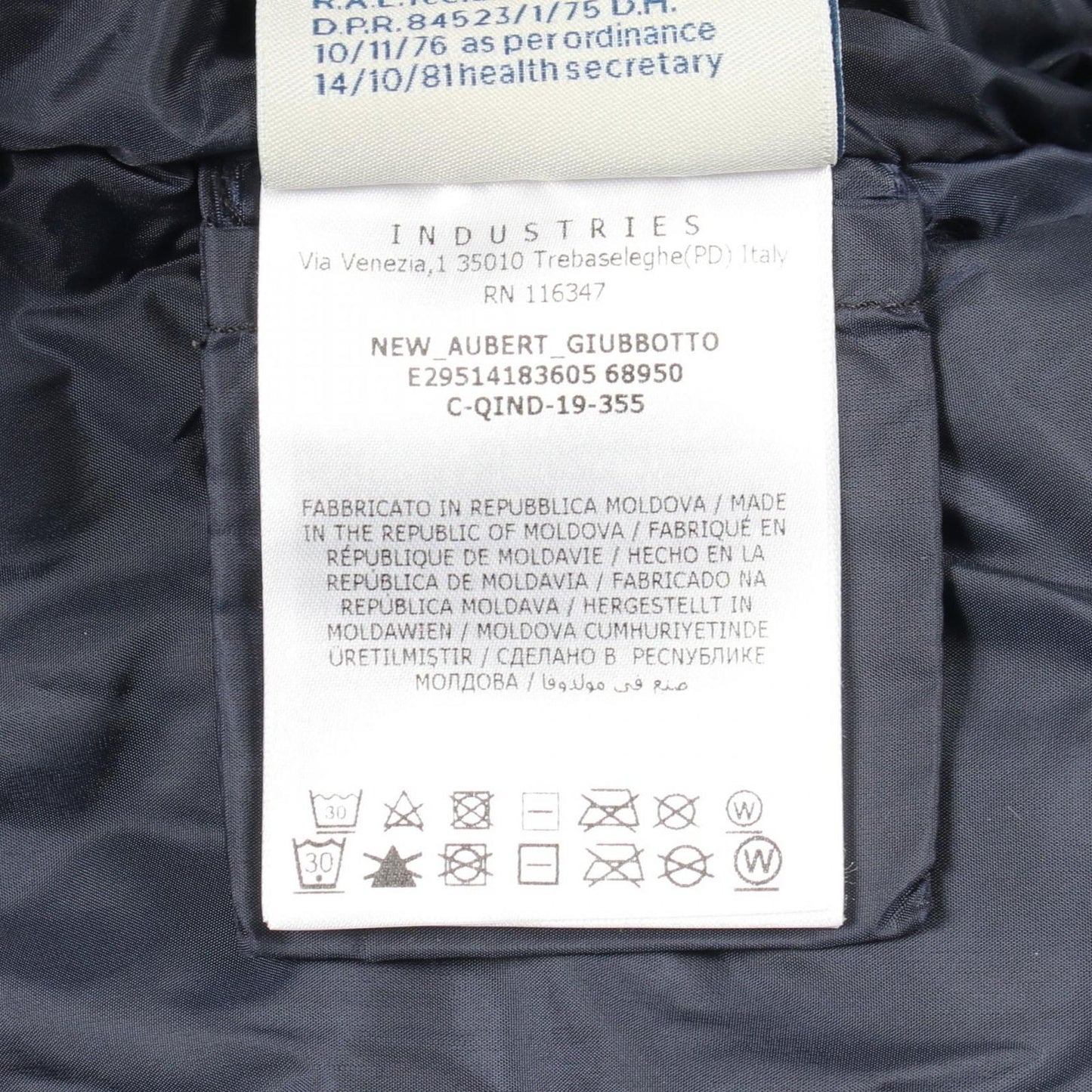 Moncler Down Jacket New Aubert Kids Hooded Nylon — view 5