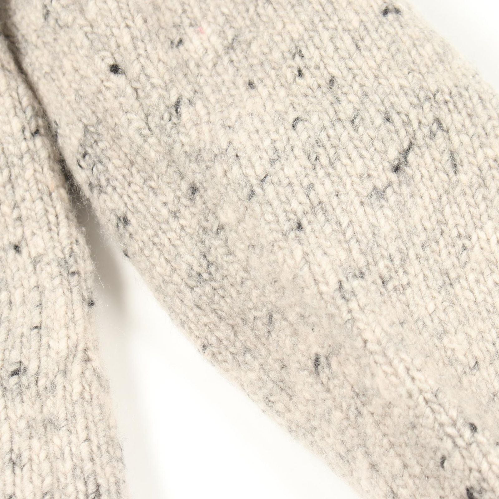 Max Mara S 'S Knit Gioele High Neck Gray Wool Cashmere Sweater — view 5