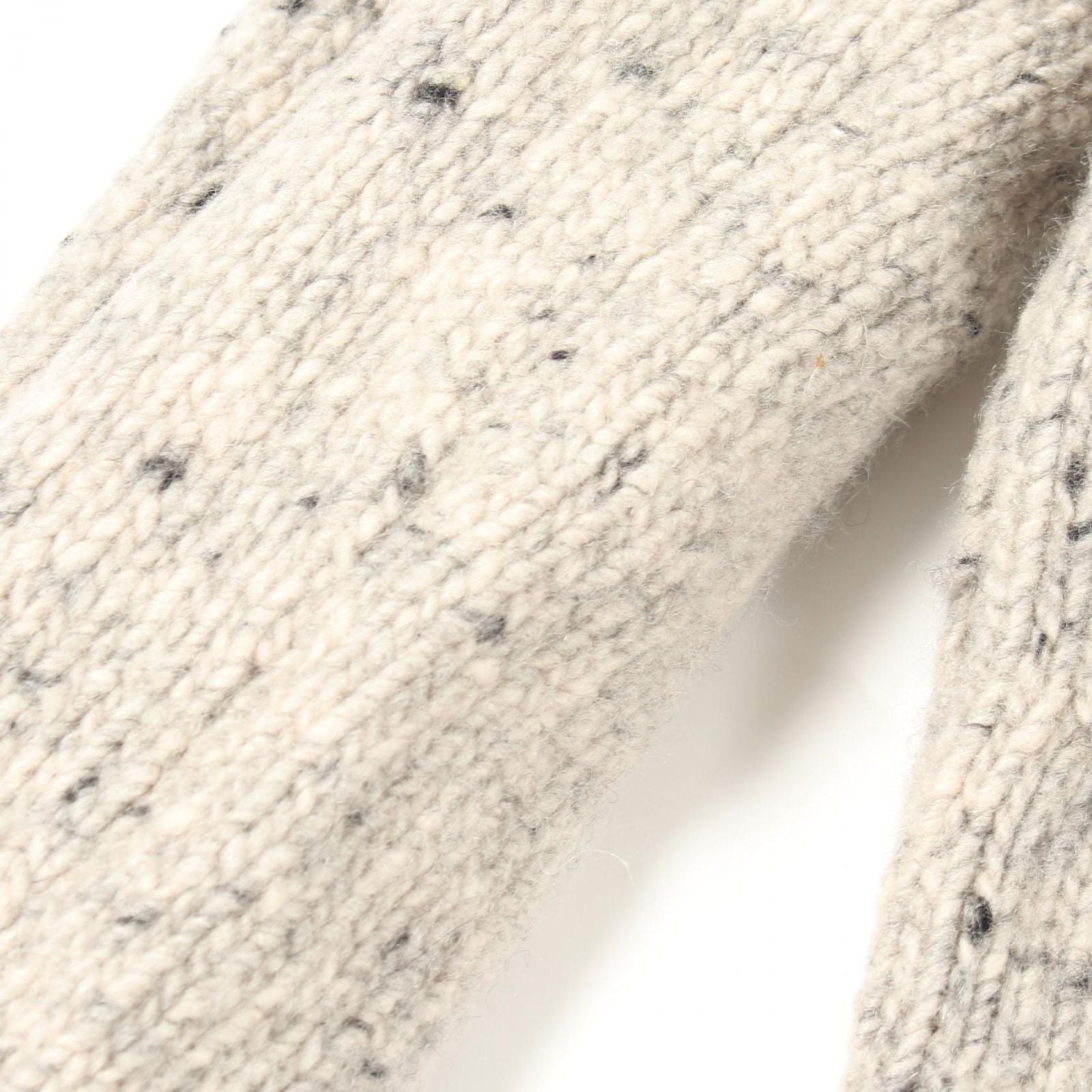 Max Mara S 'S Knit Gioele High Neck Gray Wool Cashmere Sweater — view 6