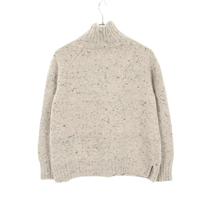 Max Mara S 'S Knit Gioele High Neck Gray Wool Cashmere Sweater — view 2