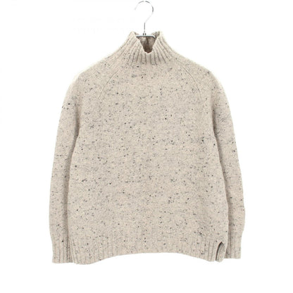 Max Mara S 'S Knit Gioele High Neck Gray Wool Cashmere Sweater