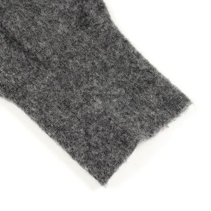 Dior Knit Judy Blame Logo Embroidery Gray Wool Sweater — view 5