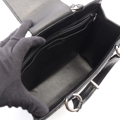 Chanel Handbag Quilted Black Calf — view 3
