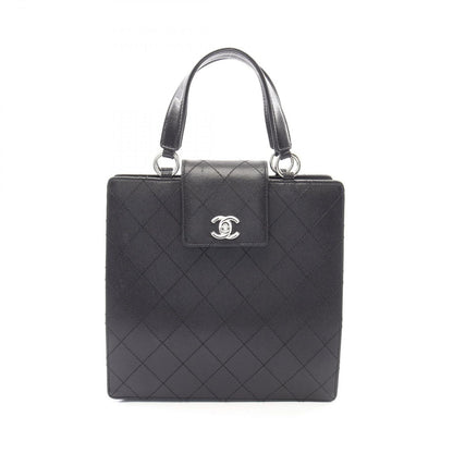 Chanel Handbag Quilted Black Calf