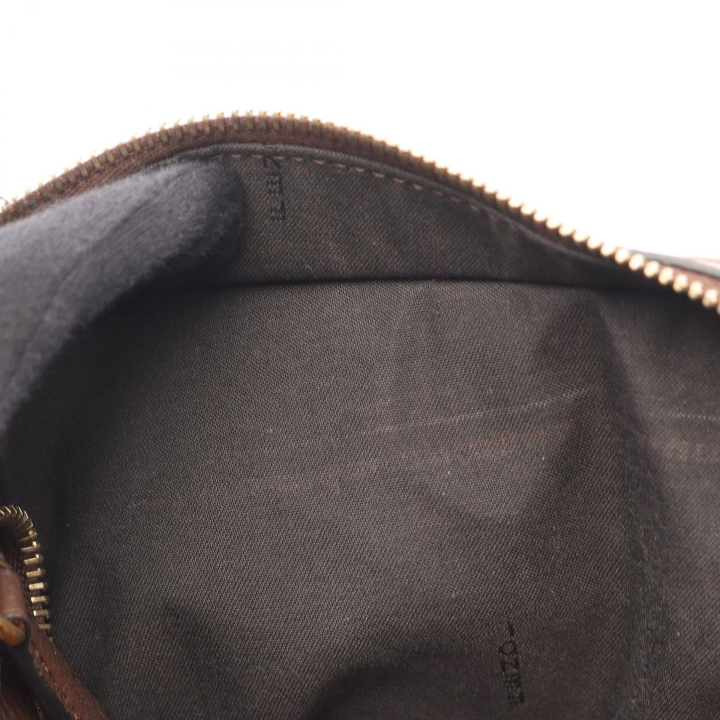 Fendi Tote Zucca Black Brown Canvas Leather — view 5
