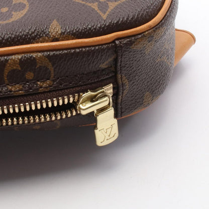 Louis Vuitton Waist Bag Pochette Gange Canvas Leather — view 7