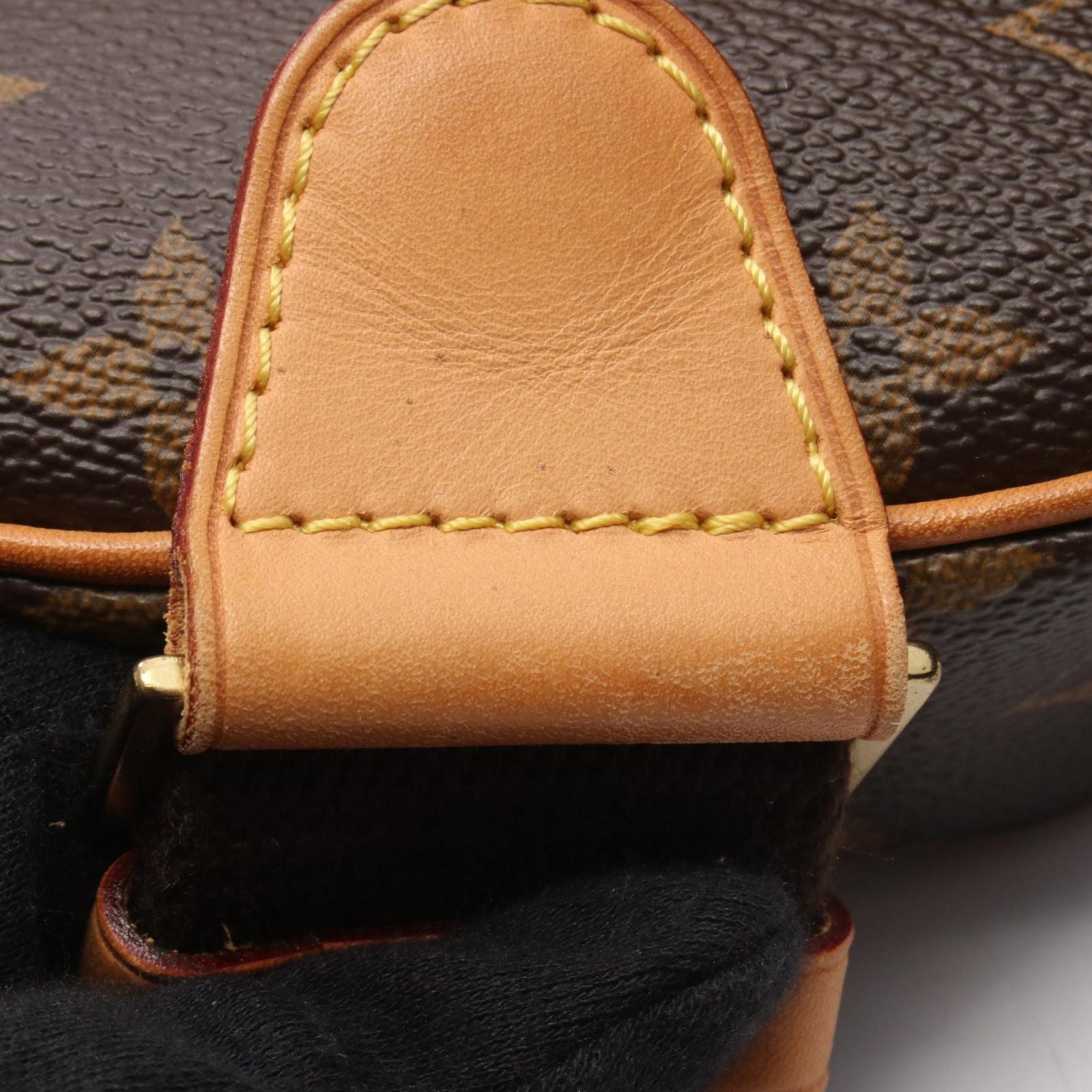 Louis Vuitton Waist Bag Pochette Gange Canvas Leather — view 9
