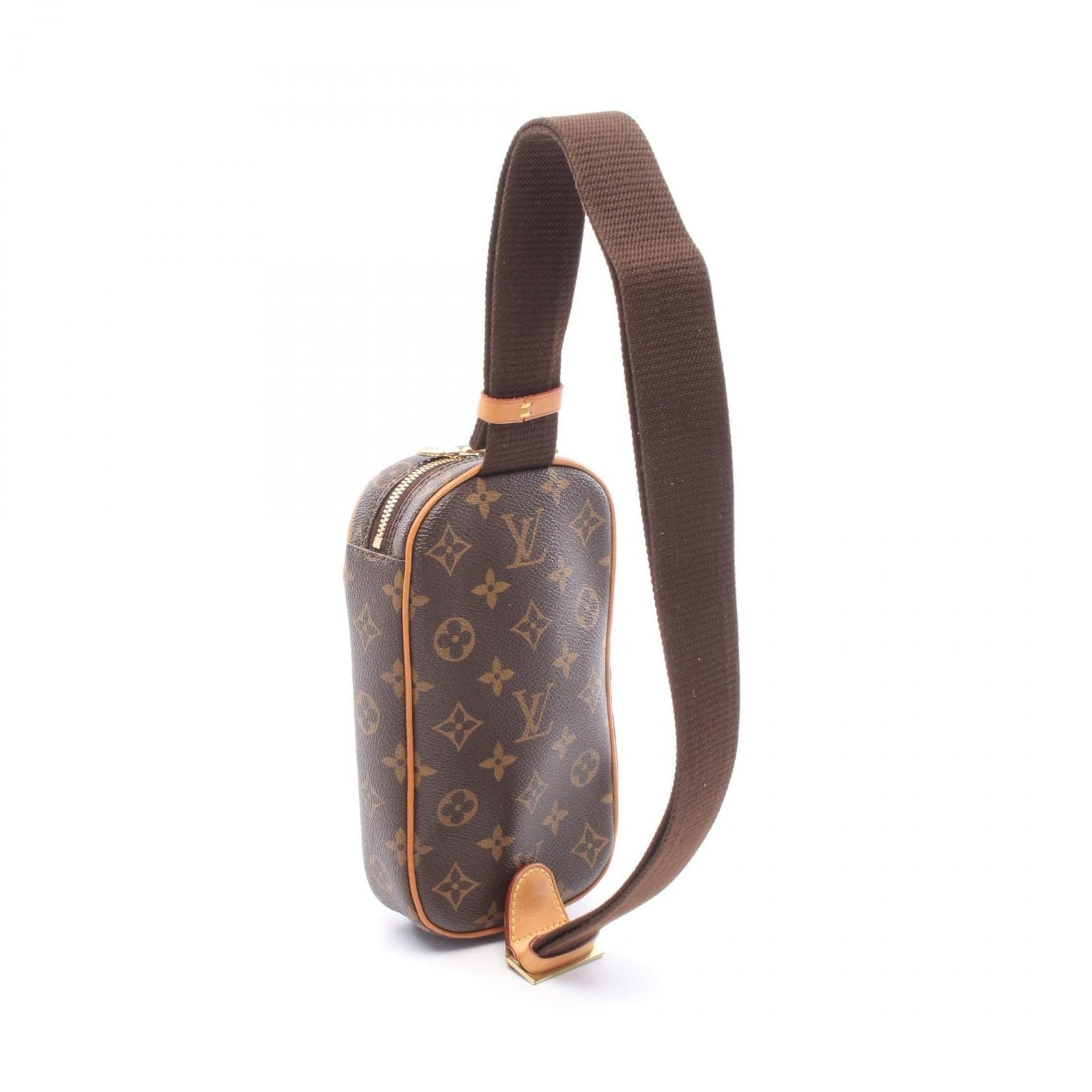 Louis Vuitton Waist Bag Pochette Gange Canvas Leather — view 2