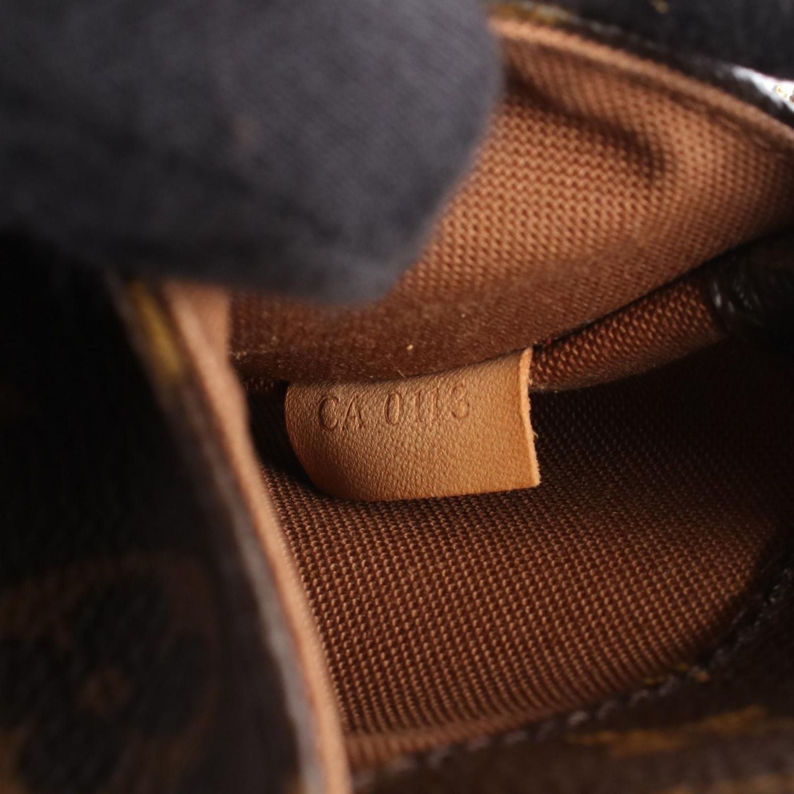 Louis Vuitton Waist Bag Pochette Gange Canvas Leather — view 5