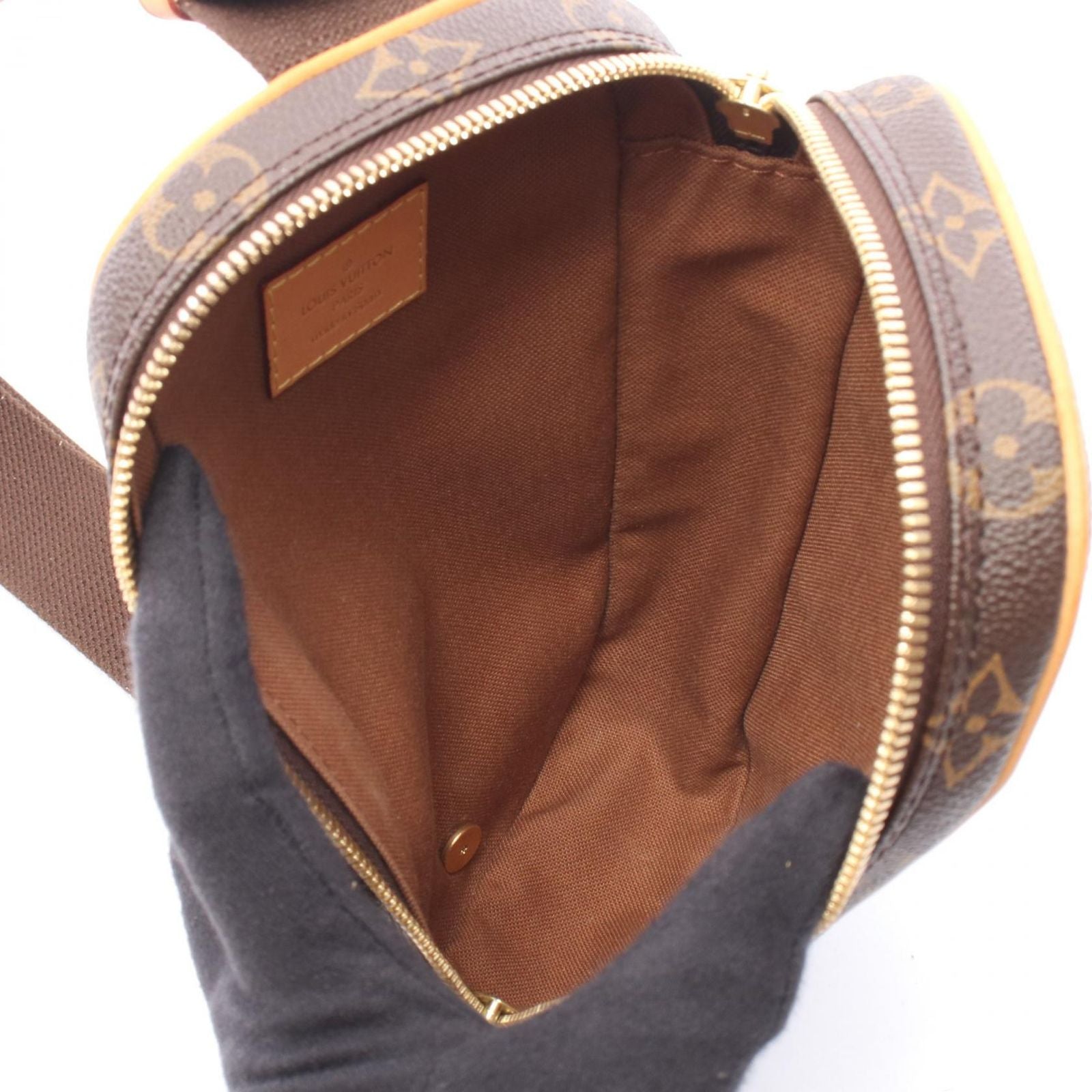 Louis Vuitton Waist Bag Pochette Gange Canvas Leather — view 3