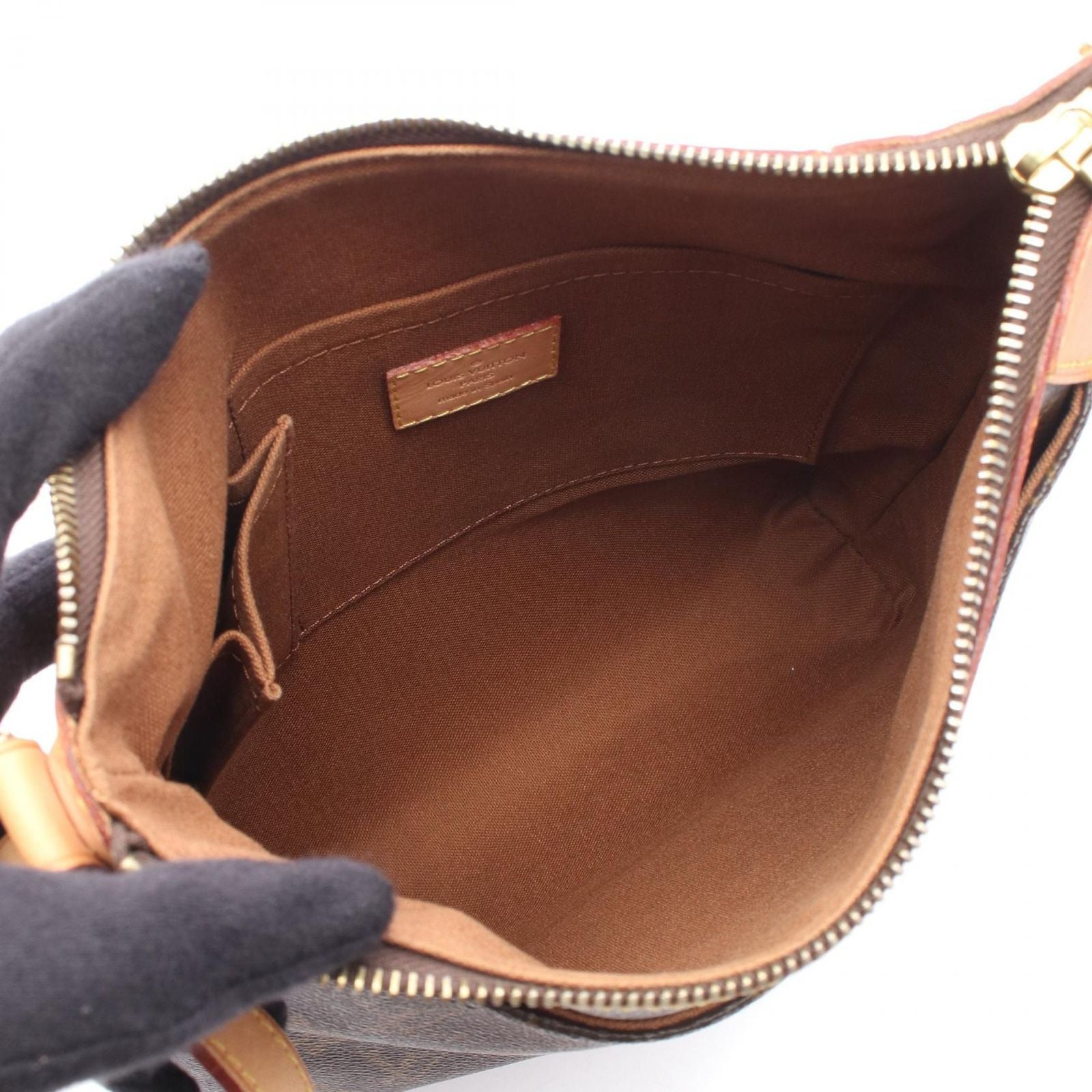 Louis Vuitton Shoulder Bag Odeon PM Canvas Leather — view 3