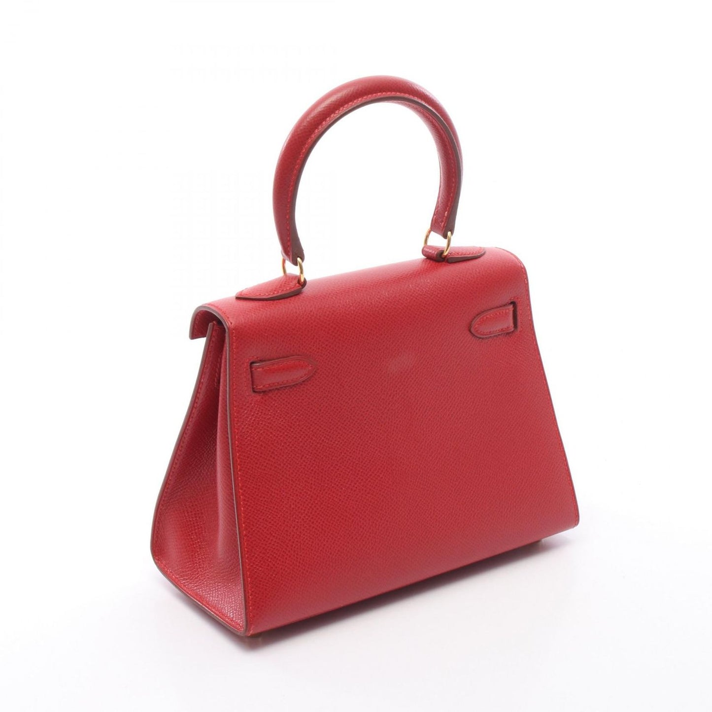 Hermes Handbag Mini Sellier 2-Way Rouge Vif Leather Mini Kelly — view 2
