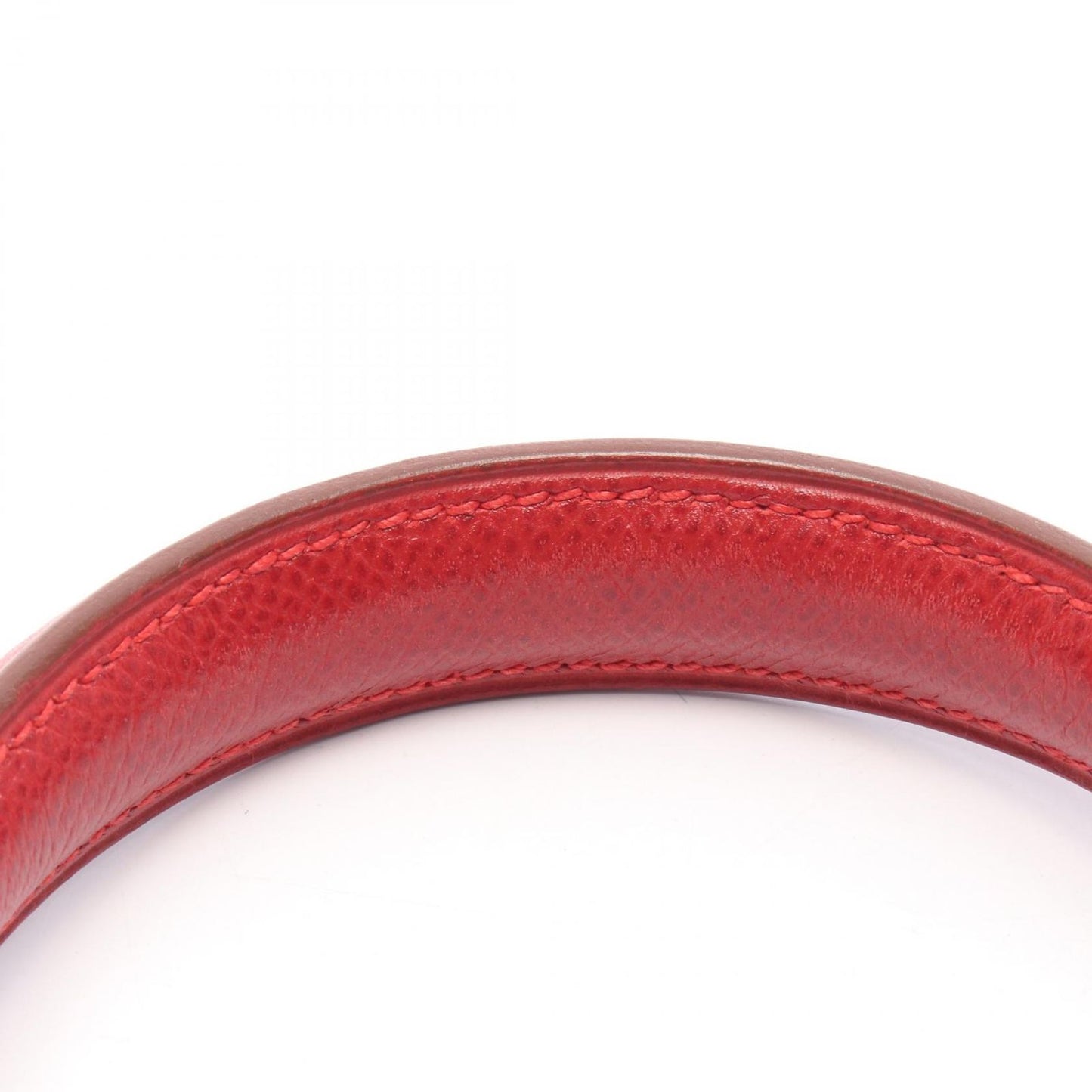 Hermes Handbag Mini Sellier 2-Way Rouge Vif Leather Mini Kelly — view 7