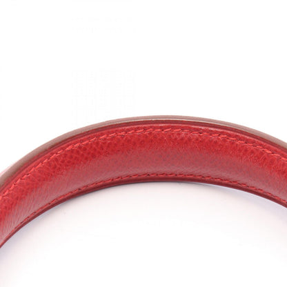 Hermes Handbag Mini Sellier 2-Way Rouge Vif Leather Mini Kelly — view 7