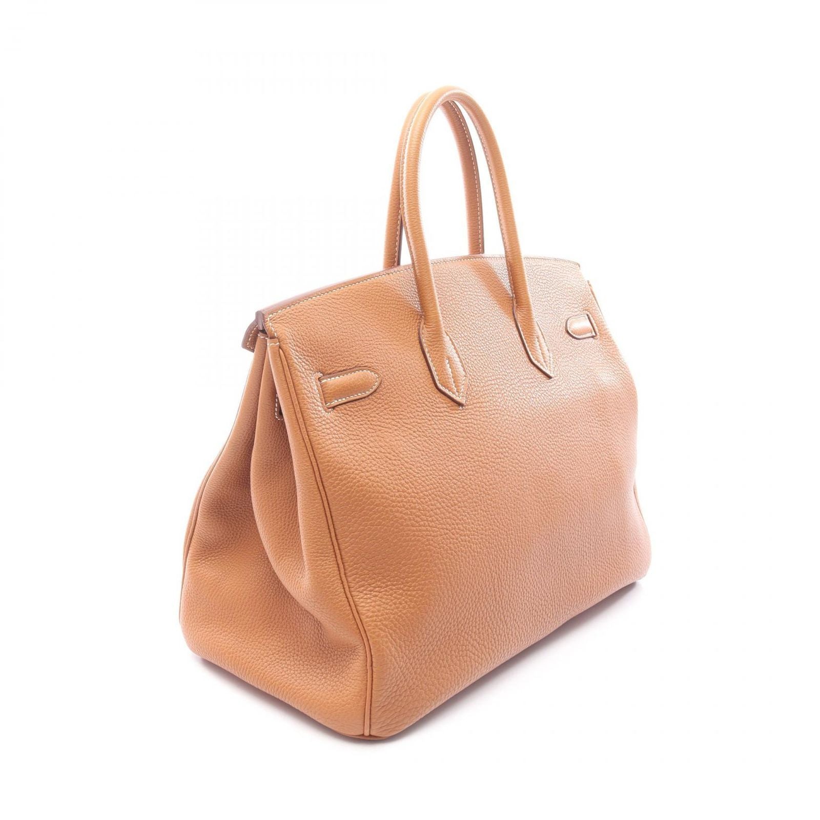 Hermes Handbag Birkin 35 Gold Leather — view 2