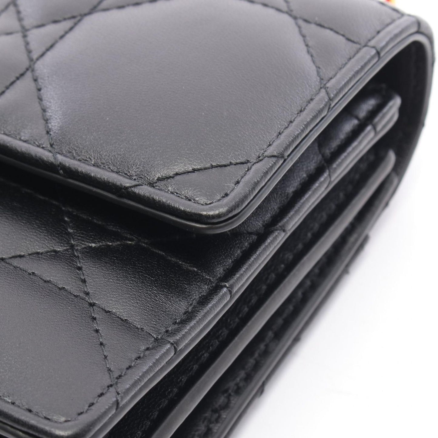 Dior Shoulder Bag Miss Caro Black Leather — view 6