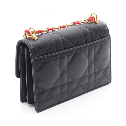 Dior Shoulder Bag Miss Caro Black Leather — view 2