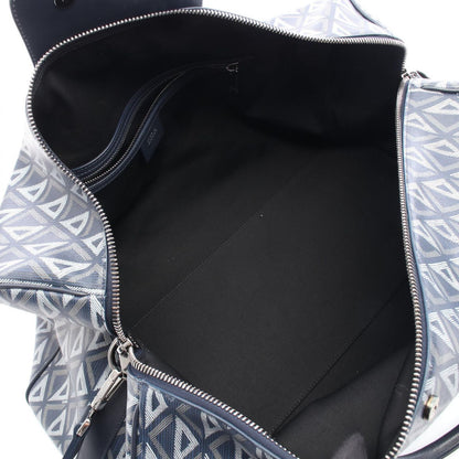 Dior Boston Bag Rango 50 CD Diamond 2-Way Navy Canvas Leather — view 3
