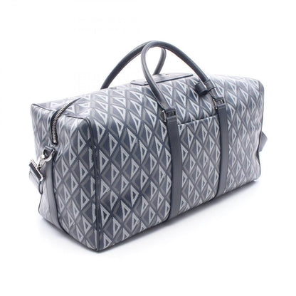 Dior Boston Bag Rango 50 CD Diamond 2-Way Navy Canvas Leather — view 2