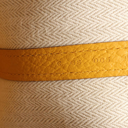 Hermes Tote Garden Party TPM Joan Ambre Leather — view 5
